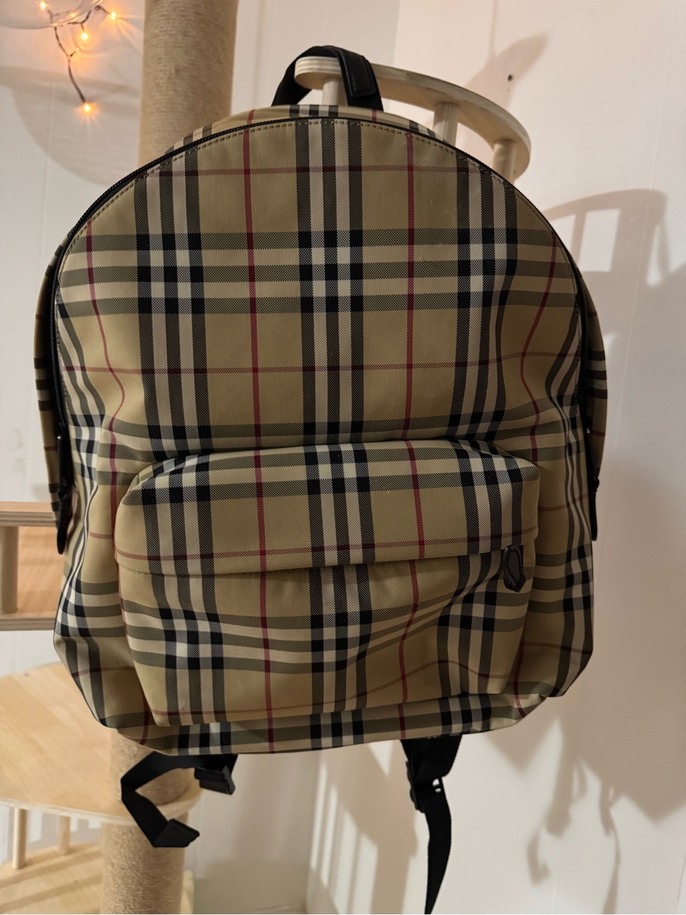 burberry jett backpack like new